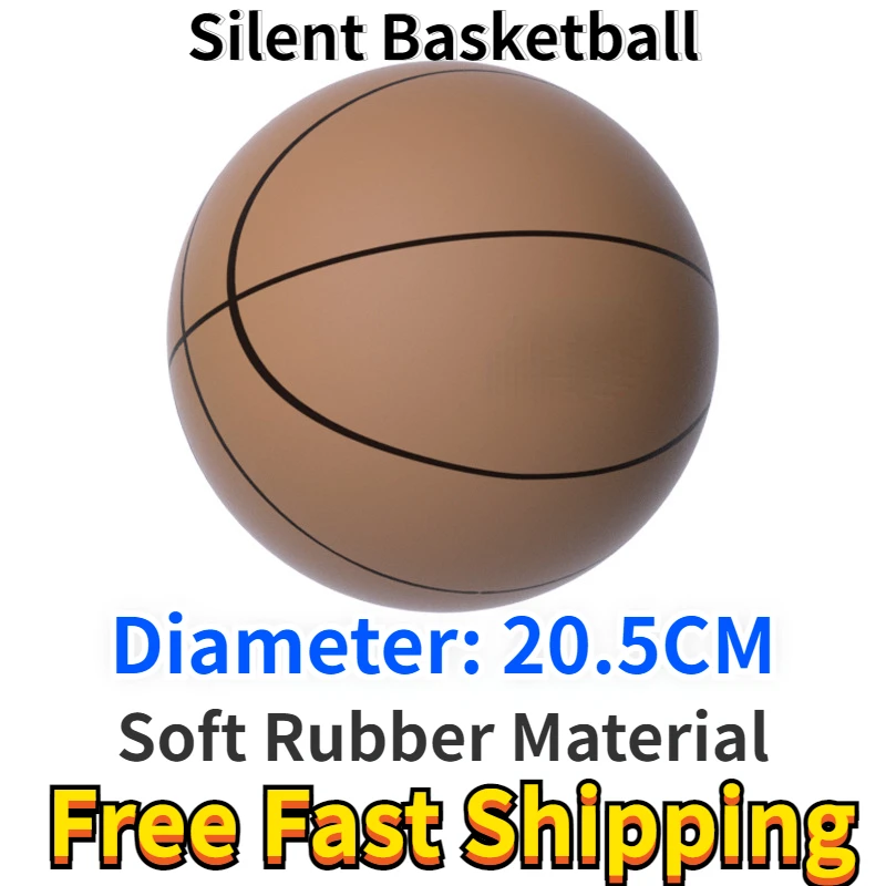 Kids Silent Basketball Squeezable Mute Bouncing Basketball Indoor Silent  Ball Foam Basketball Bounce Football Sports Toys Gifts - AliExpress
