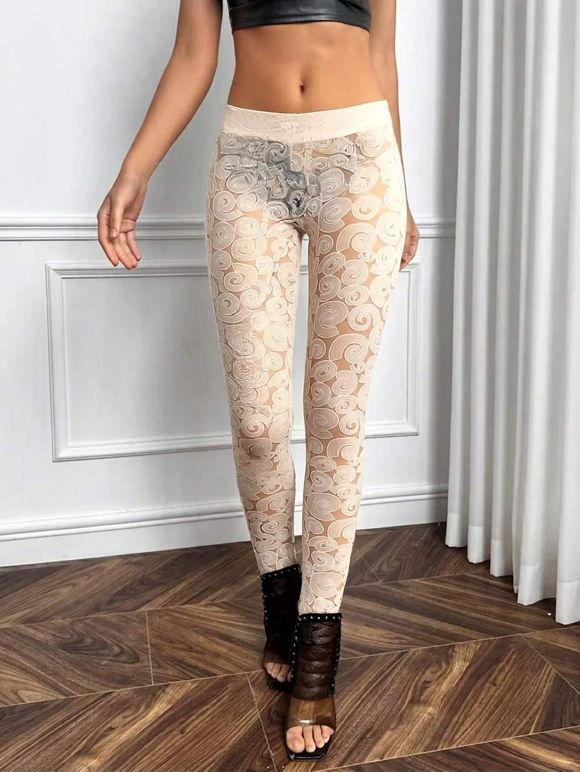 Women's Leggings Sport Gym Leggings Tights Pants Casual Slim Printed Fitness Yoga Raises Butt Girl Leggings - 2