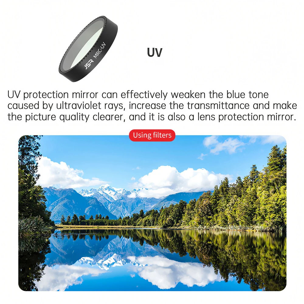 Description Picture 2 of itemLens Filters For DJI NEO Drone Accessories Camera Filters Set STAR CPL MCUV ND HD Filters Optical Glass Camera Filter Accessorie