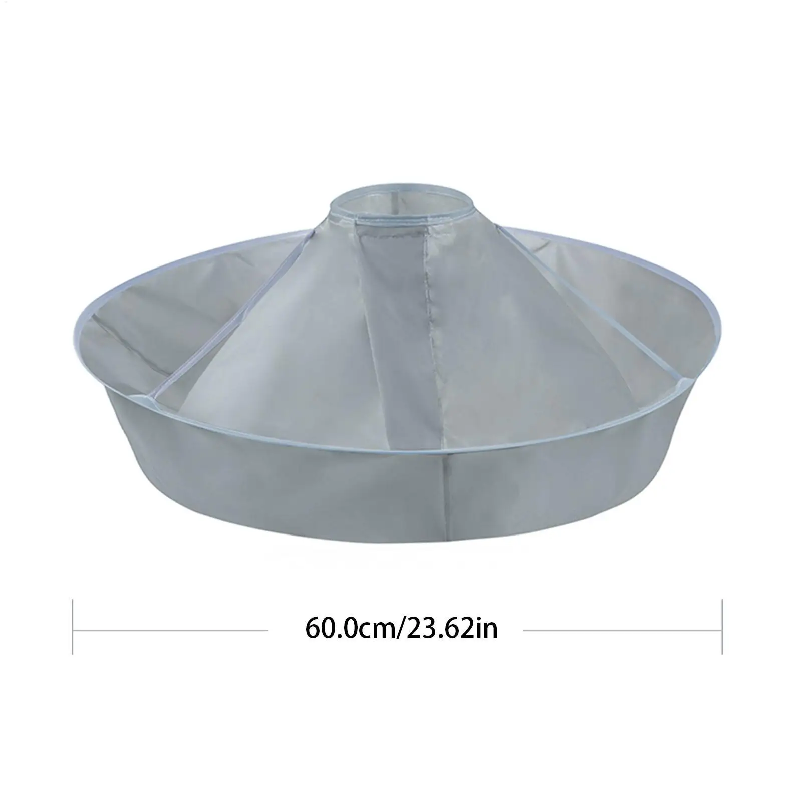 60cm 헤어 커팅 케이프 이발 우산 캐처 바버 스타일링 케이프 남녀 헤어드레싱 용품 (헤어 커팅, 염색용)