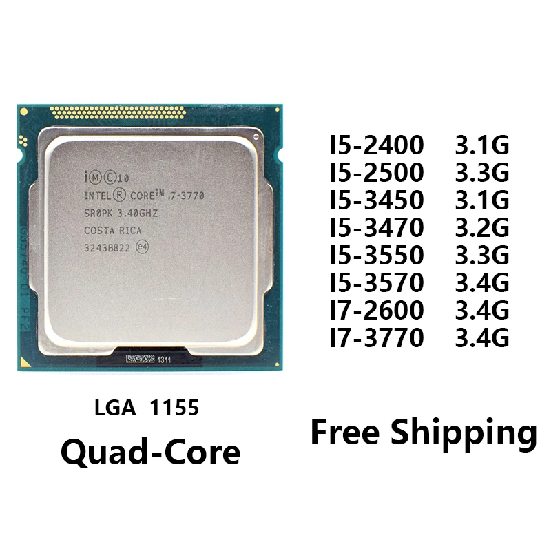 INTEL CPU 2個セット i5 3470 3450