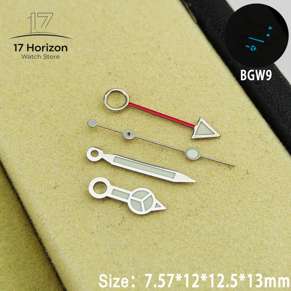 Blue & Green Luminous GMT Watch Hands - Premium Pointer Accessories