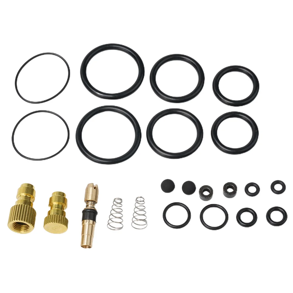 Description Picture 2 of item20 PCS/Set Sealing O-rings High Pressure PCP Pump Air Pump Spare Kit Inflator Repair Set Kit NBR Copper 30mpa Pneumatic Parts