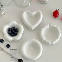 【Nice】Ketchup Ceramic Sauce Bowl, White Seasoning Dish, Mini Honey Vinegar Dish, Gravy Dipping Bowl, Jewelry Display 3