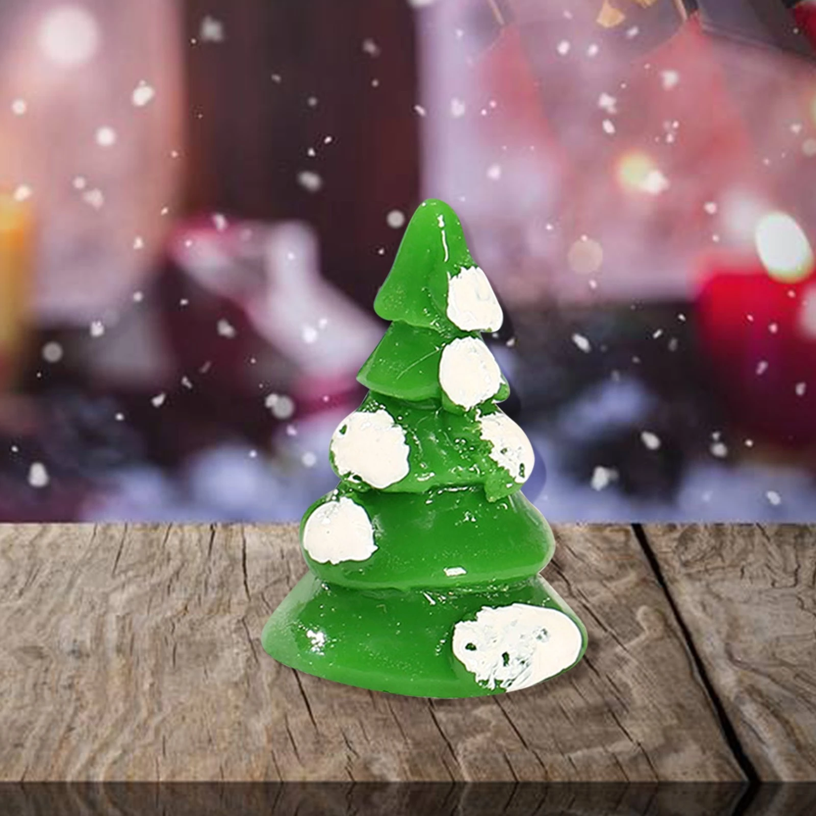 Accesorios decoración árbol de Navidad pequeño lugar, adorno de escena Diy| | - AliExpress