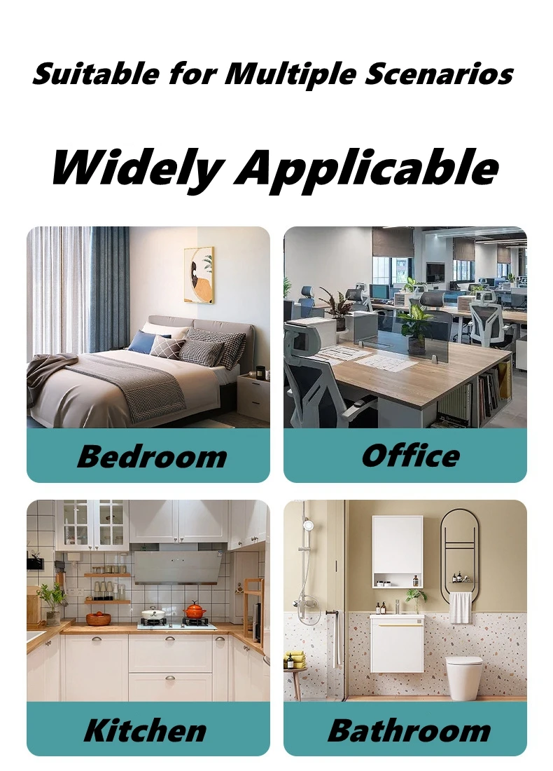 Multifunctional 3 In 1 Heavy Duty Automatic Door Closer,Self Closing Invisible Doors Spring Hinges,90° Positioning Door Stopper