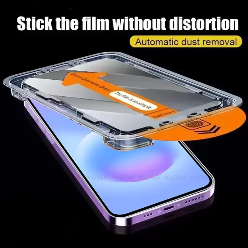 4/3/2/1 Stück für Samsung A57 Glas Samsung Galaxy A57 gehärtetes Glas Vollflächiger Kleber 9H HD staubfreier Displayschutz Samsung A57 – Detail 2