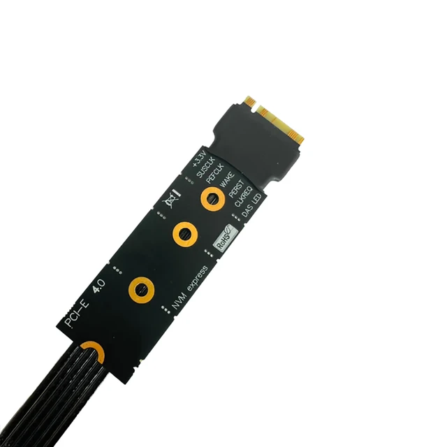 Nvme ssdライザーケーブル,マザーボードエクステンダー,cpu