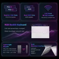FIREBAT 16Pro Gaming Laptop 16Inch Intel i7 13700HX 16C/24T 5GHz CPU RTX 5060 2.5K 300Hz 16GB DDR5 1TB PCIe4.0 SSD Gamer Laptop - Image 2