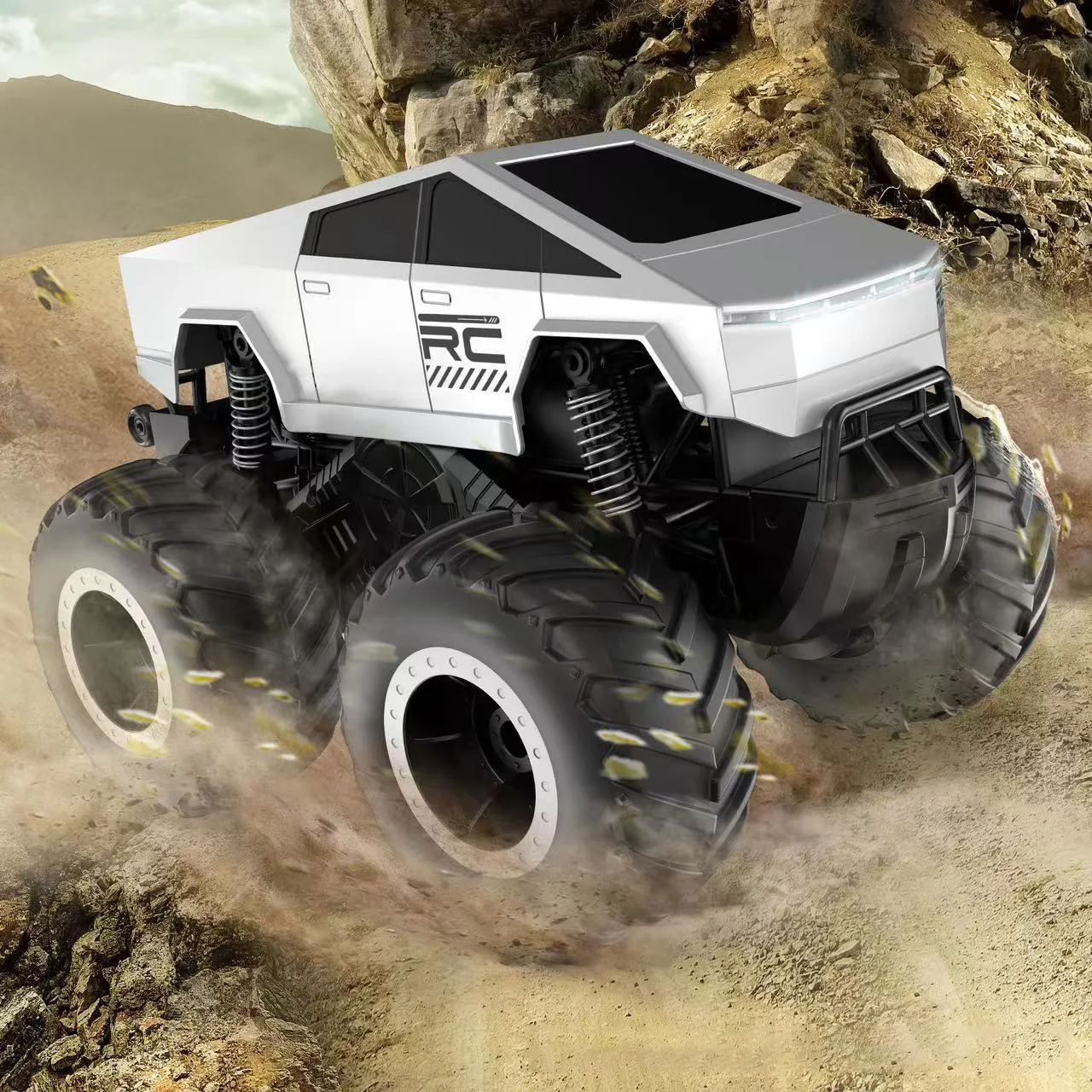 New Cyber Rc Car High-Speed Shockproof 4wd Off-Road Climbing Remote Control Car Handle Remote Control Car Boy Toy Children Gift 3