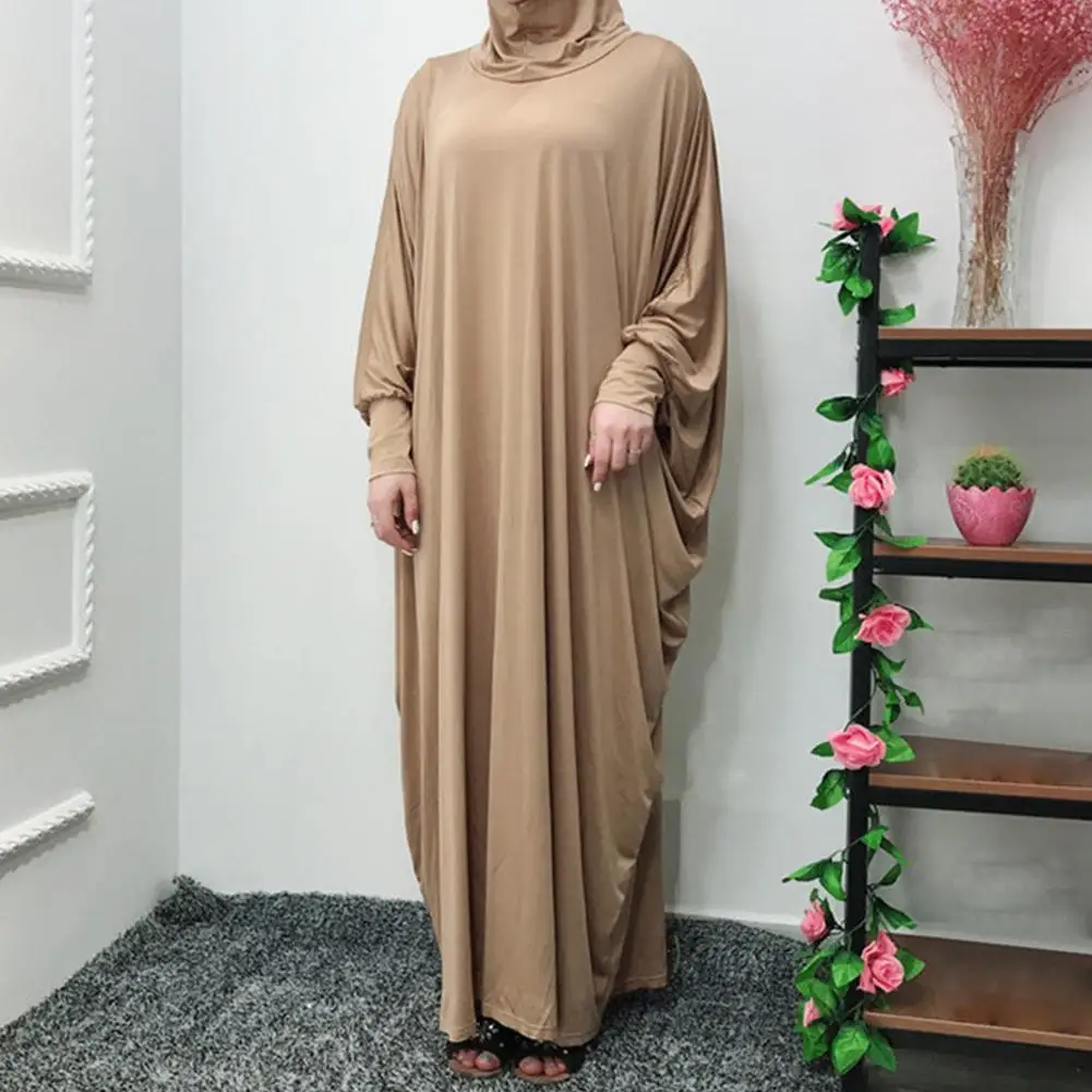 Eid hooded muslim women hijabs dress prayer garment ramadan eid prayer clothes hijab full cover niqab