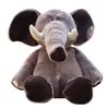 25CM Jungle Brothers Plush Stuffed Figure Games Toy Elephant Animals Dolls for Kid Gifts 1