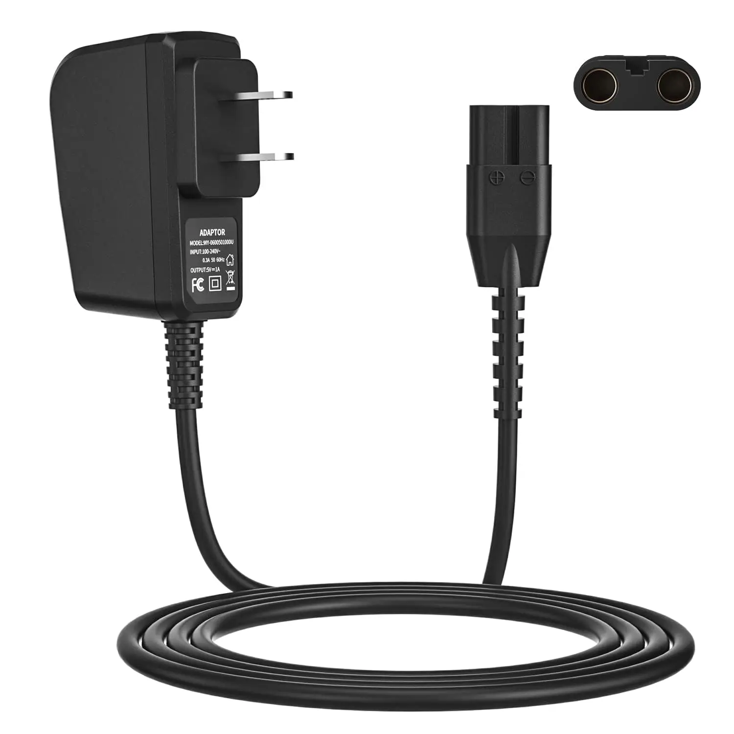 Sostituzione Per Dock Di Ricarica Manscaped Con Adattatore Di Alimentazione Per Tosaerba Scaped 3.0 E 2.0 Tagliacapelli Elettrico Per Inguine