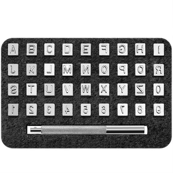 Alphabet & Number Stamp Set 1