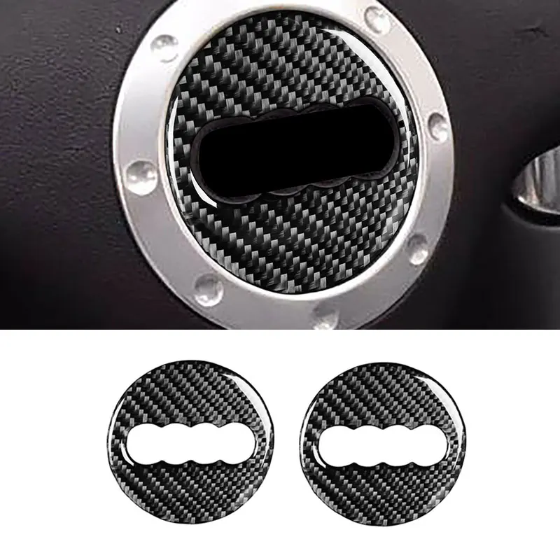 Fibra Di Carbonio Per Audi Tt Mk1 8N 2001-2006 Coprivolante Logo Emblema Adesivo Accessori Per Auto