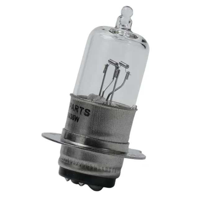 1pc Motorcycle Halogen Bulb 12V 35W Super Bright H6 T19 P15D Motorcycle Headlight Bulbs Lamp For All Motorcycle Electric Vehicle 4