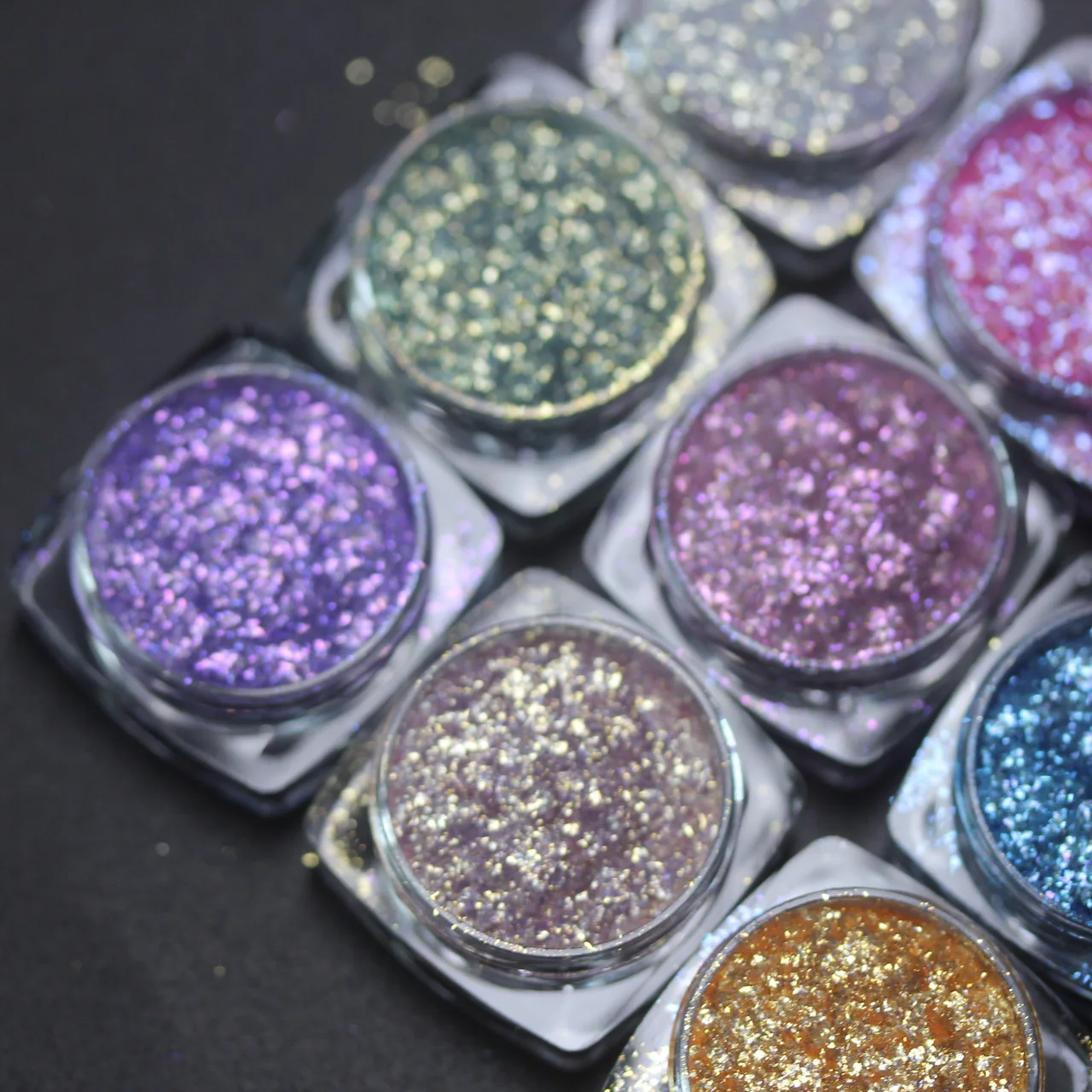Super Sparkle Flake White Purple Pink Blue Pigment Cosmetic Grade Nail Art Ceramic Coating Ink Plastic Rubber Leather Supplies