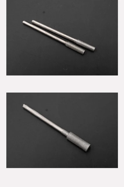 2 Punte Diamantate Per Smerigliatrice - Testa Sferica Da 4mm, Per Lavorazione Di Precisione - Foto 4