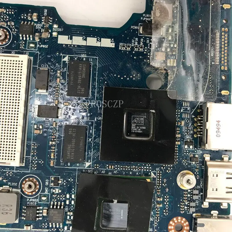 Mainboard para hp Compaq Laptop Motherboard Nal70 Cq41 La4107p Hm55 Ddr3 100 Completo Testado Bom 590329001 590329501 590329601 - Imagem 5