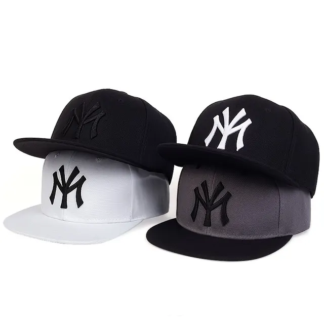 Chapeaux hip-hop brodés de lettres unisexes, casquettes de baseball décontractées réglables, chapeau de protection solaire, extérieur 1