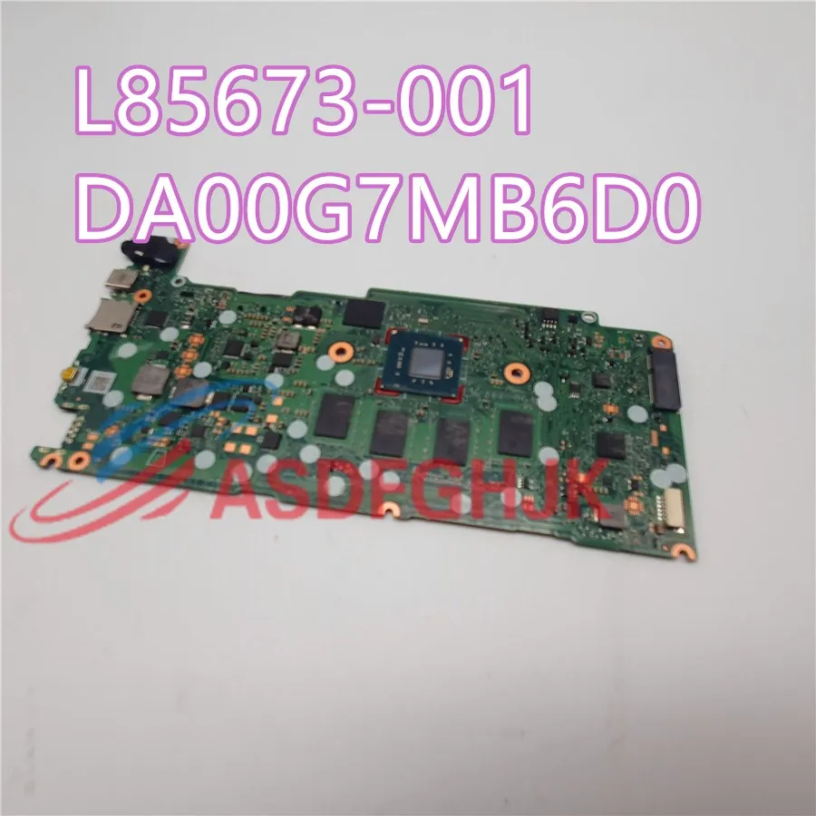 

For HP Chromebook X360 14b-CA Laptop PC Motherboard L85673-001 Intel N4000 4GB 32GeMMC DA00G7MB6D0 Tested OK Free Shipping