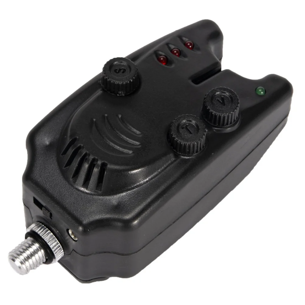 

Fishing Alarm Bite Signal Reminder Accessory Tool Telescopic Pole Receiver Plastic Black for