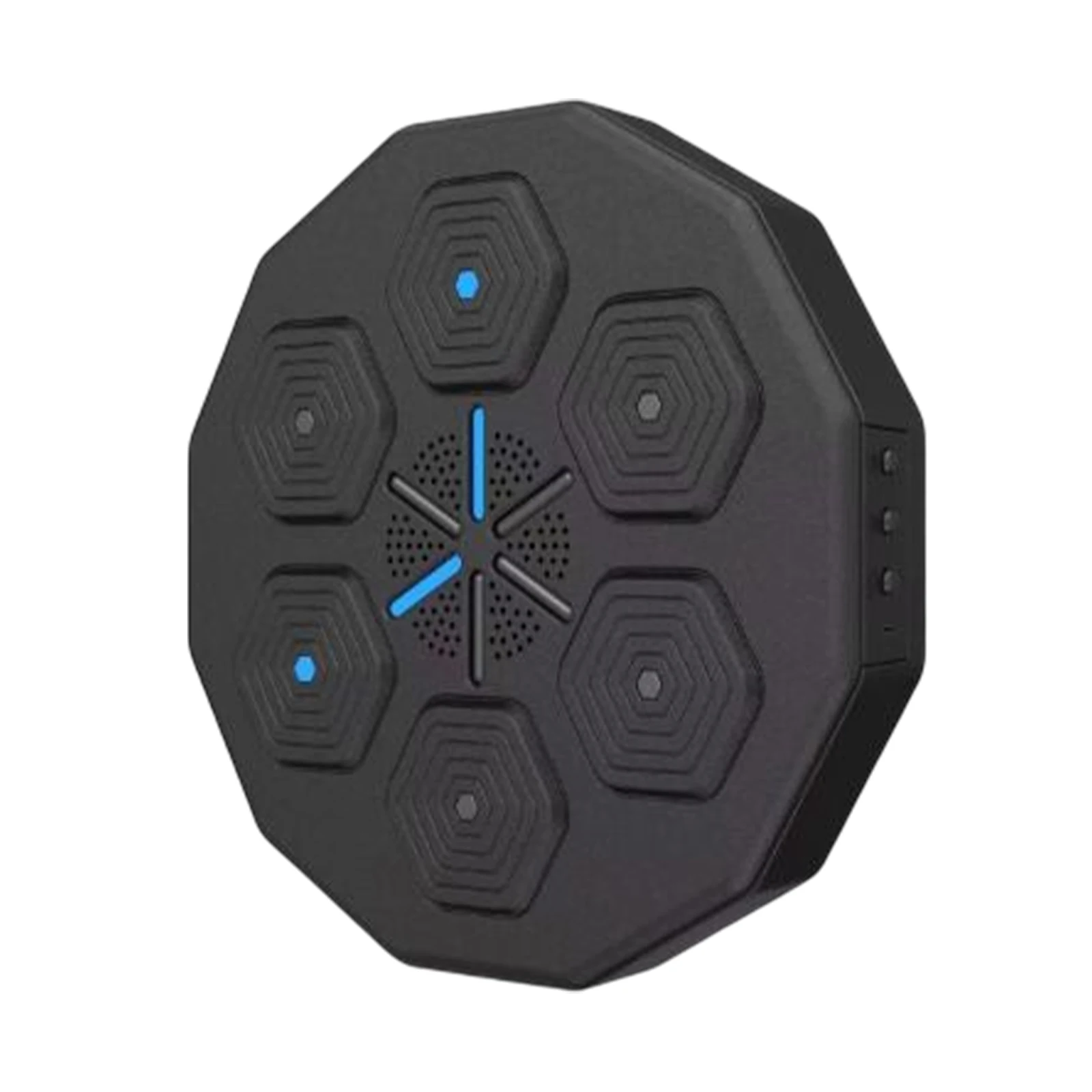 Yaasier Machine Boxe Musicale, Machine De Boxe Musicale Intelligente à LED Appareil De Boxe électronique Portable Mural, Améliore La Coordination œil- Main Et Soulage Le Stress Grâce Au Bluetooth