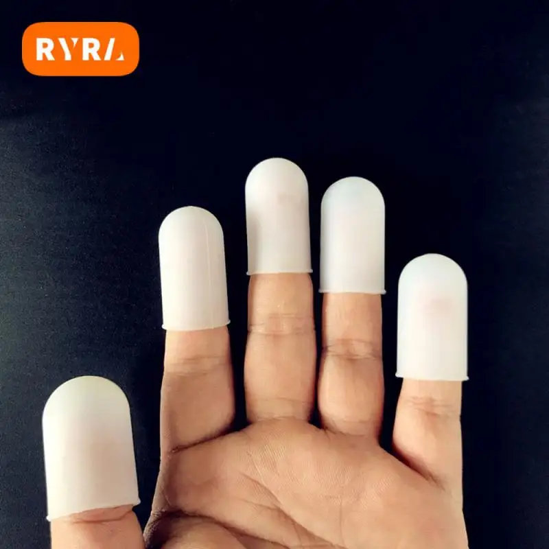 Silicone Finger Cot Multipurpose Finger Protector Flexible Insulated Cots Convenient Silicone Grip Ergonomic Protected finger protector,finger guard
