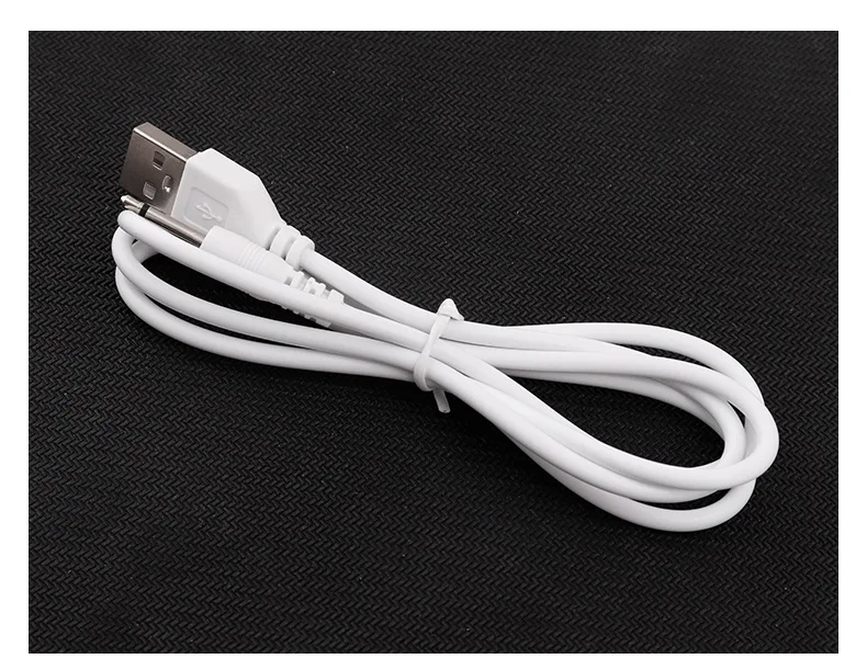 Upower Red Cavo USB Per Massaggiatori Vibratori, Lungo 3 Piedi, Alimentatore Universale Per Caricare Dispositivi A Corrente Continua Alimentatore 6v - Foto 1