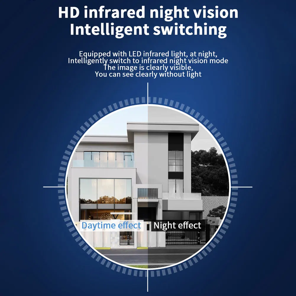 무선 전화 도어벨 양방향 오디오 스마트 비디오 도어벨 보안 도어벨 클라우드 스토리지 배터리 구동 홈 보안 카메라