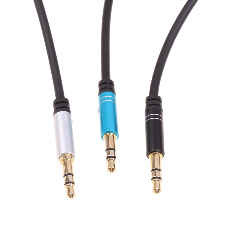 1pc 3.5mm Jack AUX Audio Male To Female Extension Cable Stereo 3.5 Audio Extension Cable Compatible For PC Headphone Audio Cable