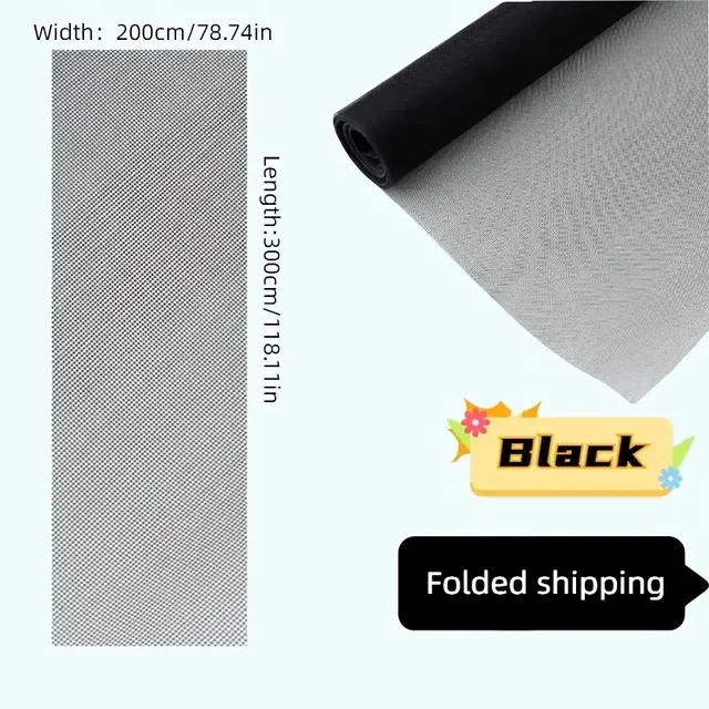 Home DIY Mosquito Net, Used To Prevent Flies, Mosquitoes, Cats and Dogs From Flying Out of Windows.Window Screen Mesh 5