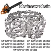14/16 Inch Metal Chainsaw Chain 3/8" LP 050 Gauge 50/52/53/56/57/59 Drive Electric Saw Accessory Replacement Chainsaw Saw Chain 1