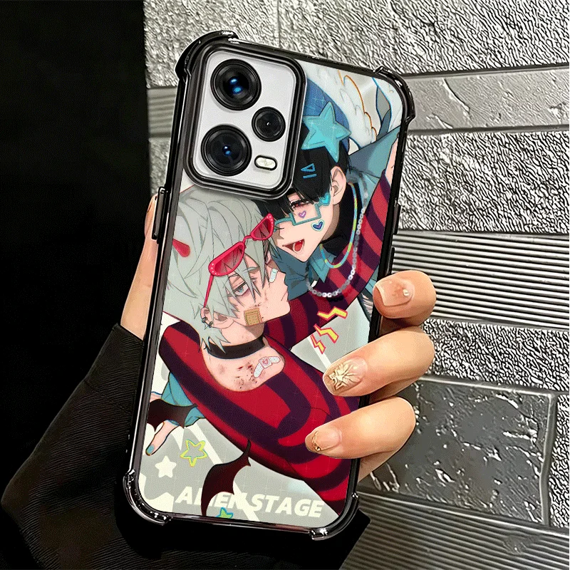 Korean Alien Stage Ivan Till Plating Anti-Fall Fun Soft Phone Case