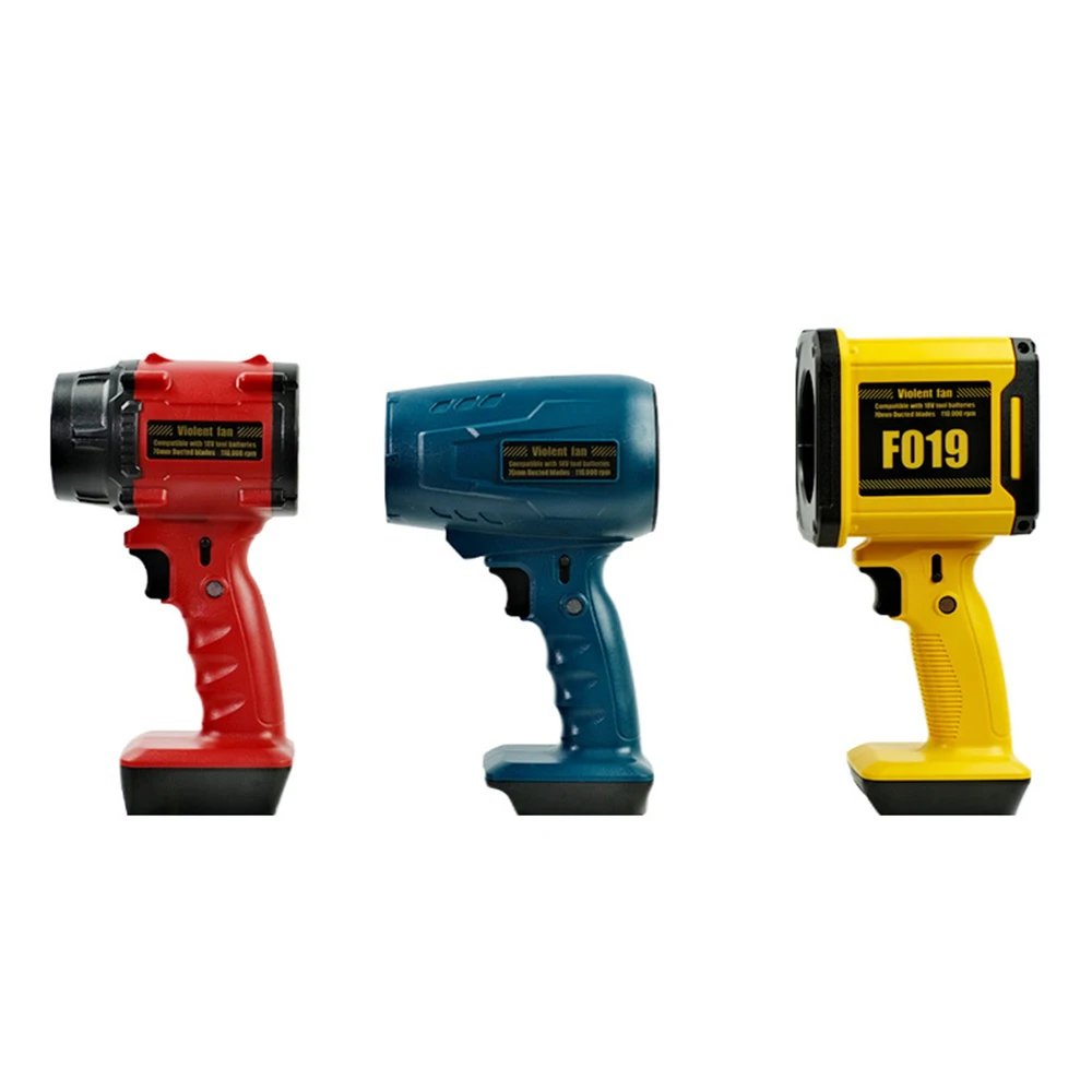 33000RPM /min Car Violent Blower Air Gun Turbo Jet Fan Electric Powerful Blowers Handheld Violent Fan Makita/Milwaukee/Dewalt