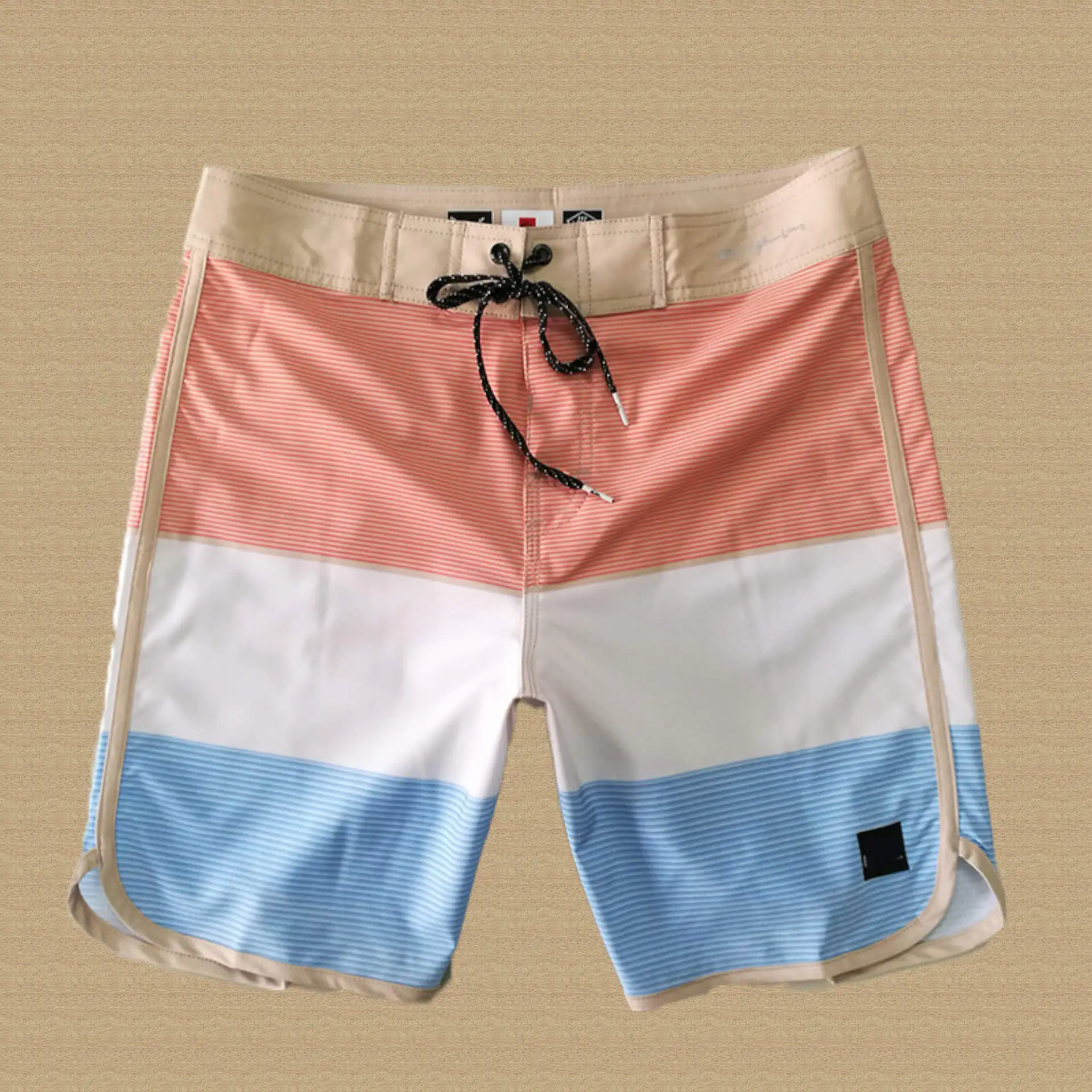 Men's Boardshorts Wholesale Drawstring Casual Waterproof Board Swim Trunks Beach  Shorts Swimming Surfing Summer Short Pants 5
