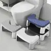 Plastic Toilet Squat Stool Bathroom Accessories Removable 4colors Foot Stool Portable Non-slip Toilet Seat Stool Adult 1