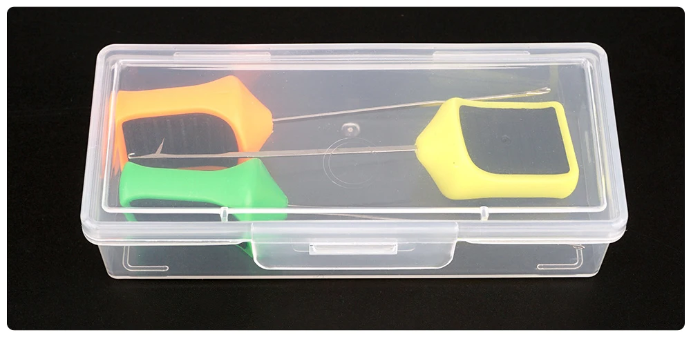 Hirisi 3-teiliges Karpfenangel-Ködernadel-Set, Gate-Nadel, Pop-Up-Boilie-Spleißnadel, Karpfenrig-Bastelwerkzeuge, Terminal-Tackle-Zubehör – Detail 7