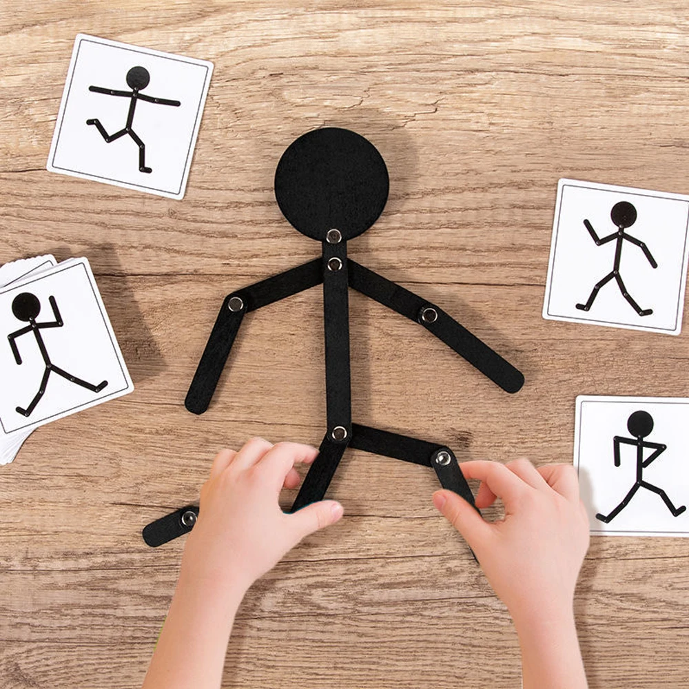 Different Montessori puzzle toys laid out for toddlers, preschoolers, and older children
