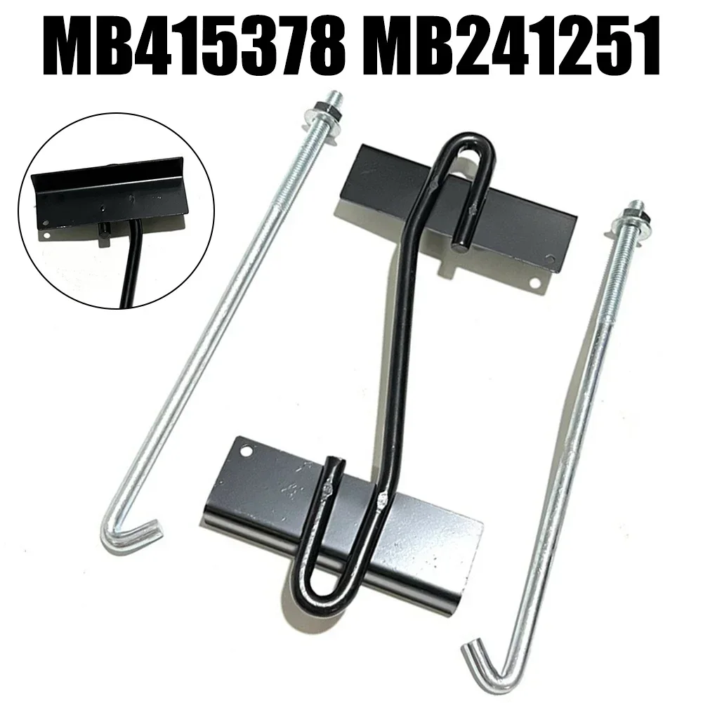 Metal Car Battery Tray Adjustable Hold Down Clamp Bracket Battery Holder For Mitsubishi Pajero Montero MB415378,MB241251