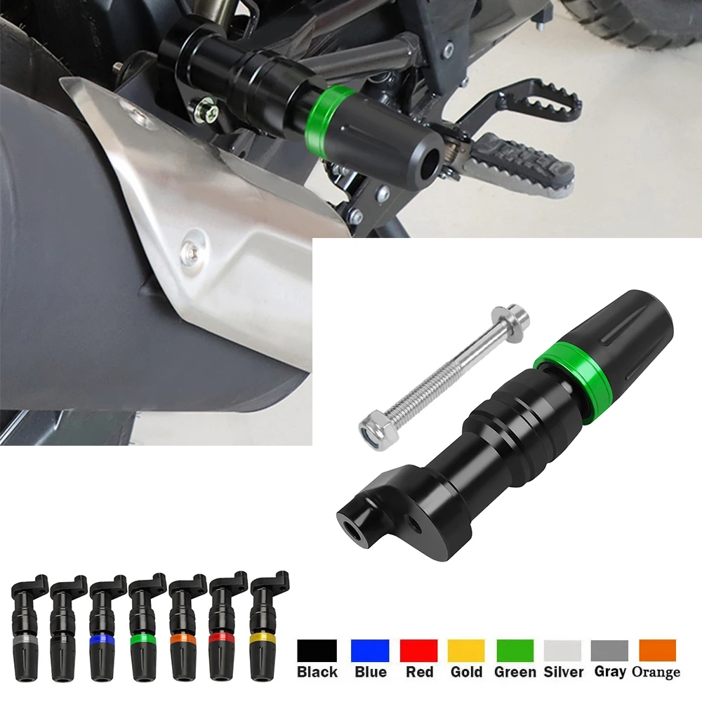 Per Kawasaki Gtr1400 Zx6 Zx7 Zx9 Zx10 Zx12R Vulcan/S 650Cc Z750S Moto Scarico Caduta Cursori Crash Pad Frame Protector