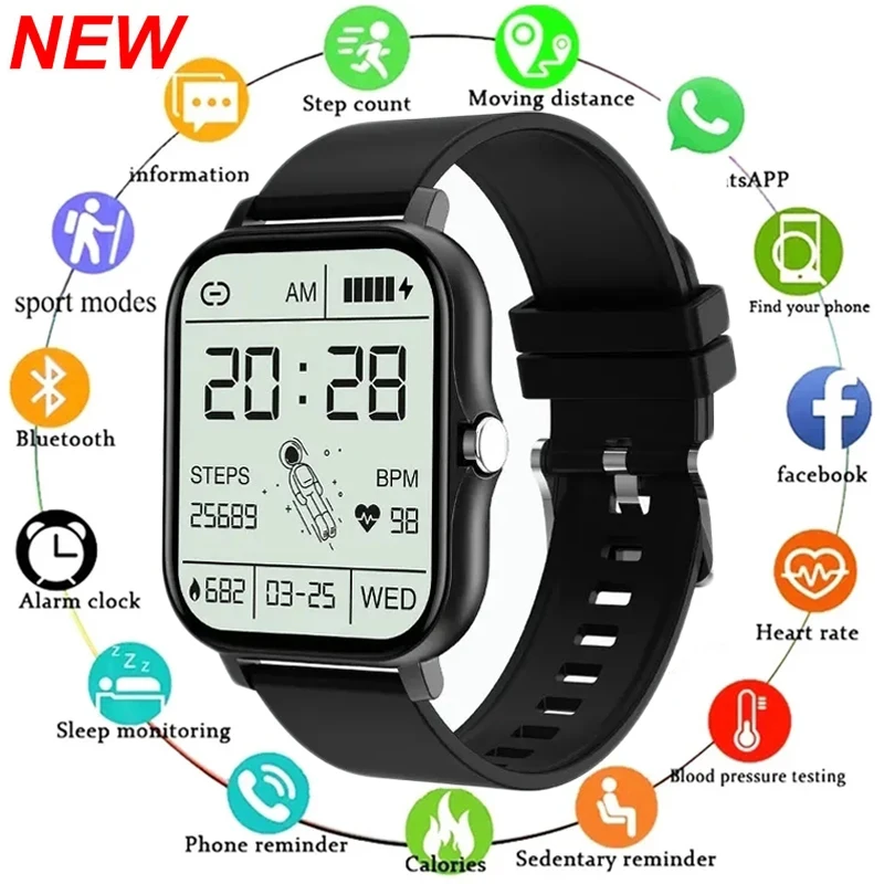Nuovo Y13 Smart Watches Smartwatch Smartwatch Full Touch Sport Fitness Tracker Bluetooth Call Women Per Android Ios Iphone Xiaomi