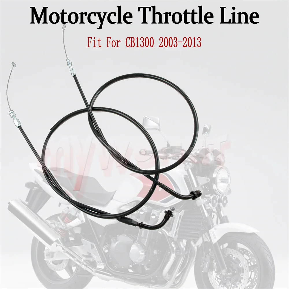 

Аксессуары для мотоциклов, трос дроссельной заслонки, провода подходят для Honda CB1300 2003 - 2013 CB 1300 2004 2005 2006 2007 2008 2009 2010 12