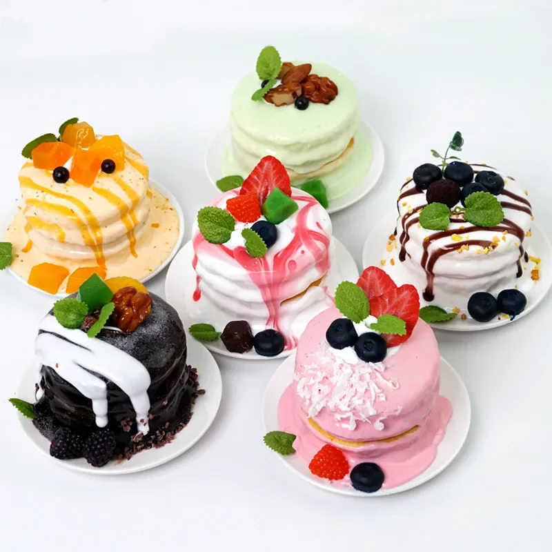 Food Model Food Photography Props Kitchen Food Toys Vegetable Ornaments Table Decoration Bread Food Model Donut Photography Props Artificial Pumpkin Decoration Artificial Egg Decoration Anti Pressure Toys Artificial Cake Food Magnetic Refrigerator Paste Home Display Wedding Valentine's Day Decortion Dessert Table Snack Decoration