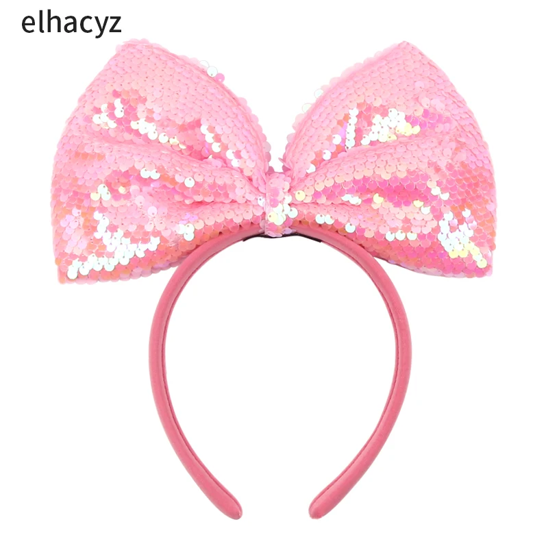 Cerchietto Per Capelli Con Paillettes A Forma Di Corona, Elastico E Comodo, Per Donne E Bambine, Oro Glitterato, Accessorio Festa
