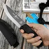 TOPS Brakimo Fixed Blade Knife D2 Blade Nylon Fiber Handle Tactical Knife Outdoor Camping Survival Hunting Tool EDC Pocket Knife 5