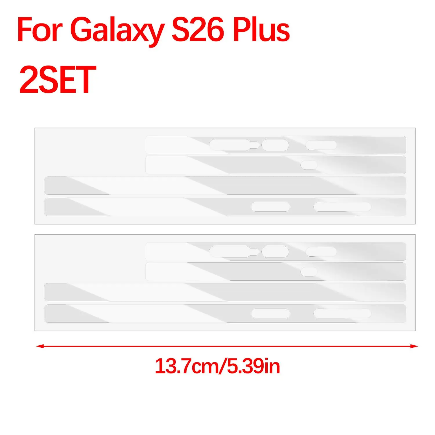 Premium Dust-Proof Hydrogel Film Protective Cover with Border Protectors - Multi-Set Option