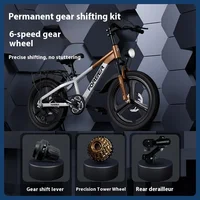 Vélo de montagne pour enfants pour garçons et filles de 6 à 12 ans ; Amortissement du changement de vitesse pour enfants moyens et grands 3