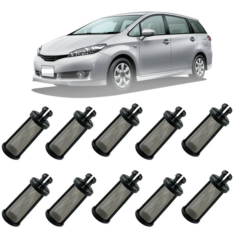 

10Pcs For Toyota Aygo Auris Avensis Engine Oil Control Valve Filter 1567821010