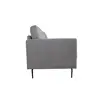 Kyrene Light Gray Linen Chair 4